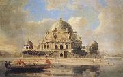 Francis Swain Ward Mausoleum of Sher Shar,Sasaram,Bihar oil painting on canvas